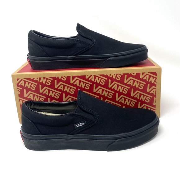 💖MEGA SALE💖Vans Slip On Black Low Top Casual Shoes Men's Sneakers VN000EYEBKA - Picture 9 of 11